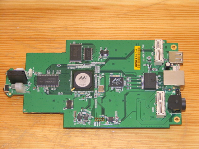 One side of the mainboard